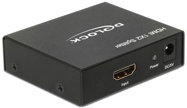 Delock 87701 HDMI-Splitter Schwarz-2