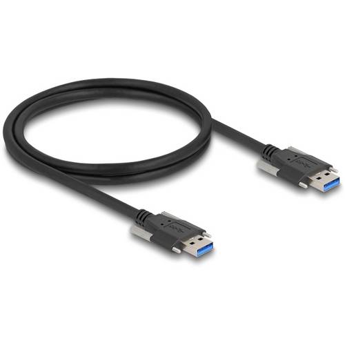 Thumbnail - Delock USB-Kabel USB 3.2 Gen1 USB-A Stecker, USB-A Stecker 1.00 m Schwarz 80998