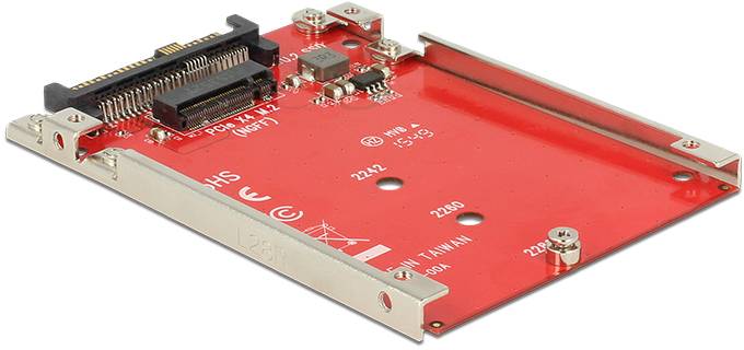 Thumbnail - Delock 62725 Schnittstellen-Konverter [1x U.2 - 1x M2]
