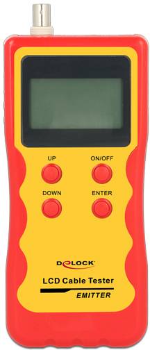 Delock 86108 Netzwerktester Passend für (Netzwerk-Spezifikationen (CAT)): Kabel-2