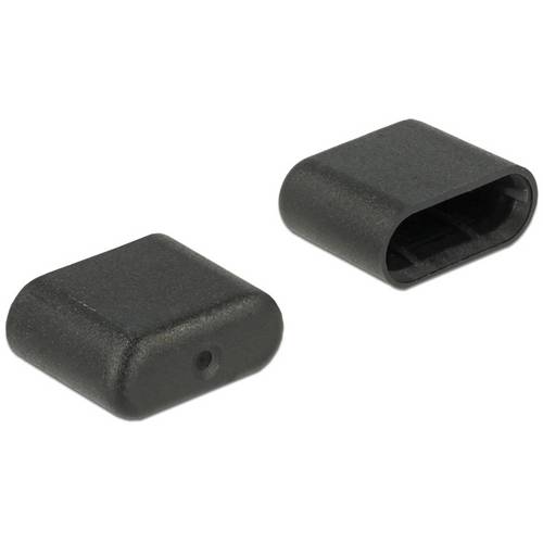 Thumbnail - DeLOCK 64008 Steckdosensicherung USB Typ-C Schwarz 10 Stück(e) 64008 64008 Delock Inhalt: 1 St.