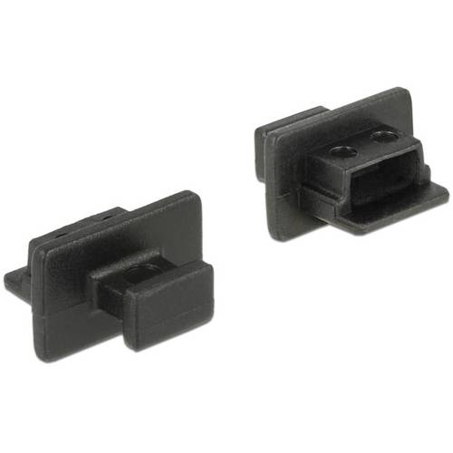 Thumbnail - Staubschutz für USB 2.0 Mini-B Buchse mit Griff 10 Stück schwarz 64011 64011 Delock Inhalt: 1 St.