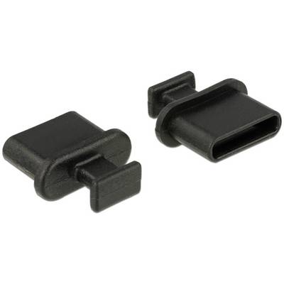 Staubschutz für USB Type-C™ Buchse mit Griff 10 Stück schwarz 64013 64013 Delock Inhalt: 1 St.-0