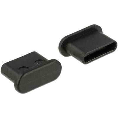Staubschutz für USB Type-C™ Buchse ohne Griff 10 Stück schwarz 64014 Delock Inhalt: 10 St.-0