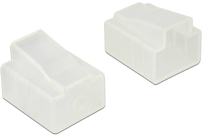 Delock 64016 Stofbescherming voor RJ45-stekker 10 stuks transparant 64016 Transparant 1 stuk(s)