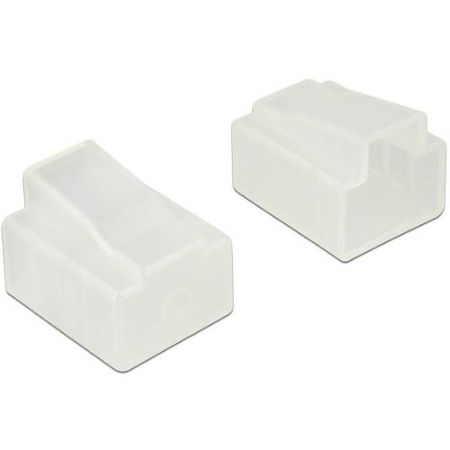 Delock 64016 Staubschutz für RJ45 Stecker 10 Stück transparent 64016 Transparent 1 St.