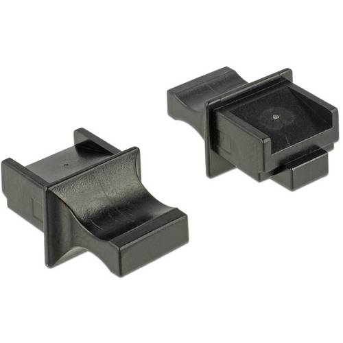 Thumbnail - Delock 64020 Staubschutz für RJ45 Buchse mit Griff 10 Stück schwarz 64020 Schwarz 1 St.