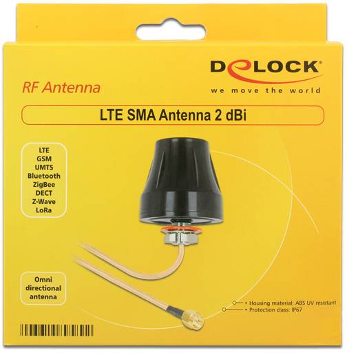 Delock 89589 89589 LTE-Antenne 2 dBi 2.4 GHz-2