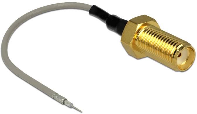 Delock WLAN-Antennen Anschlusskabel 94.8 m Gold, Grau