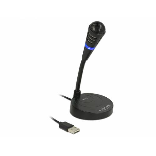Thumbnail - Delock 65868 Schwanenhals USB-Mikrofon Übertragungsart (Details):Kabelgebunden USB Kabelgebunden Schwarz