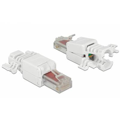 Delock - Netzwerkanschluss - RJ-45 (M) - UTP - CAT 6 - (Anzahl pro Packung: 2)-0