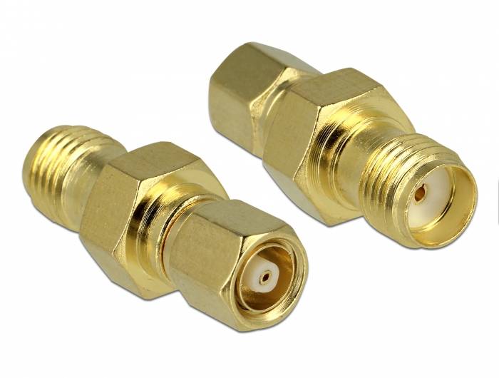 Thumbnail - Delock 65869 65869 SMC-Adapter SMC-Stecker - SMA-Buchse 1 St.