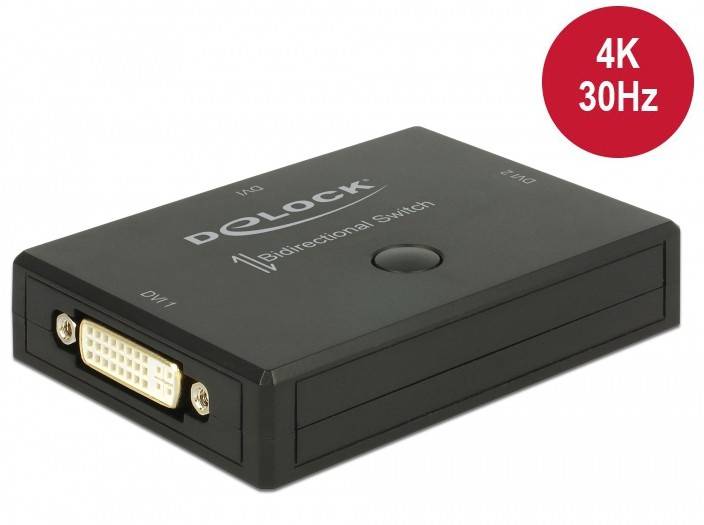 Delock 18751 DVI-Switch 3840 x 2160 Pixel
