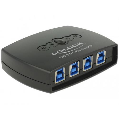 Thumbnail - Delock 87724 USB 3.2 Gen 1-Umschalter (USB 3.0) Schwarz