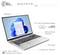 Laptop mit 16" Full-HD-Display und Touchscreen, dargestellt mit Windows-Oberfläche. Funktionen umfassen Fingerabdrucksensor und USB-C-Ladung.