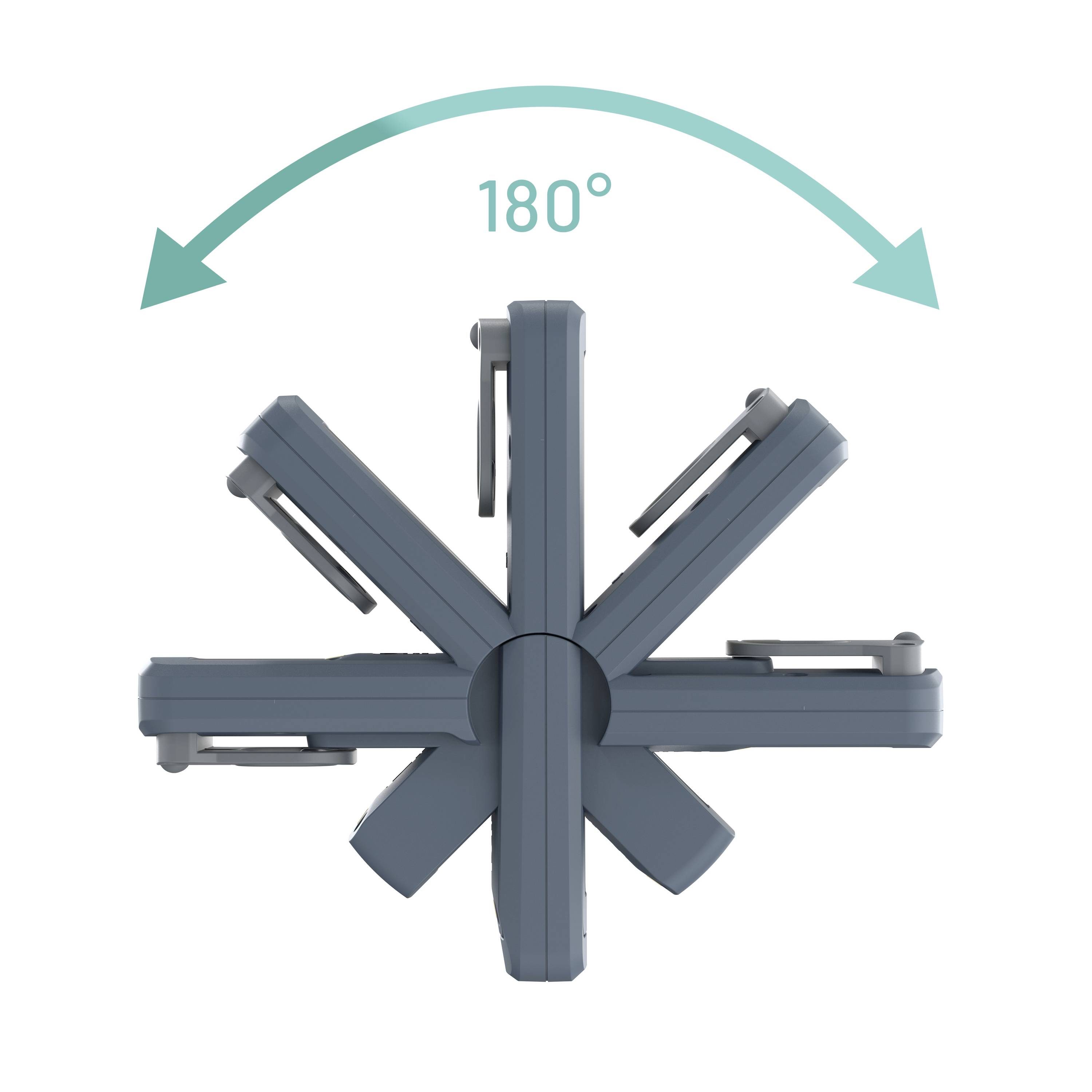 'Hölzerner Stuhl mit anpassbarem Rückenlehnenwinkel; Demonstration der 180°-Rückelehnenneigung; fünf Positionen von aufrecht zu flach.'