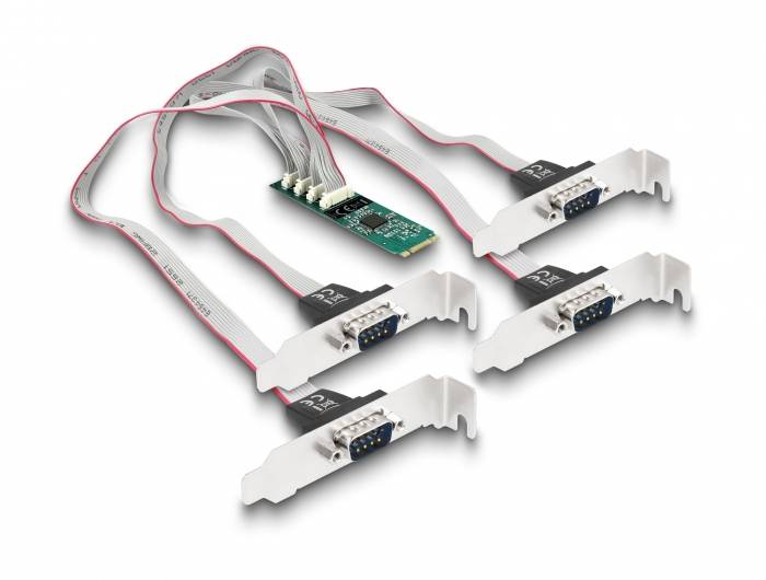 Thumbnail - Delock 95269 Serielle/Parallele Steckkarte M.2, RS232 PCIe