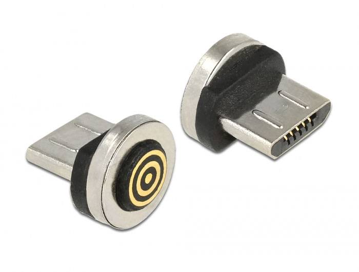 Magnetischer Adapter USB Typ Micro-B Stecker 65932 65932 Delock Inhalt: 1 St.-1