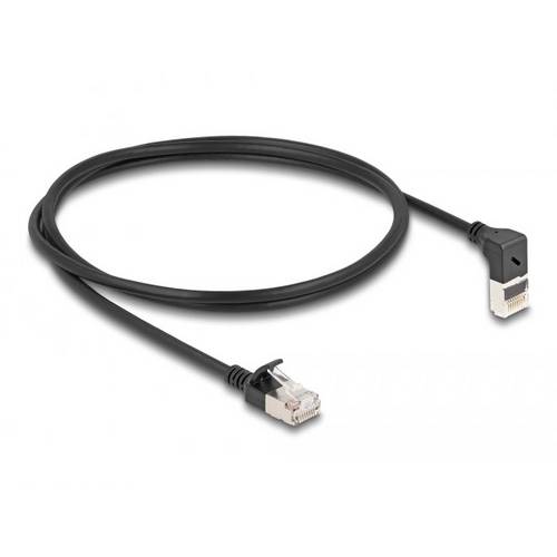 Thumbnail - Delock 80287 RJ45 Netzwerkkabel, Patchkabel CAT 6a S/FTP 1.00 m Schwarz 1 St.
