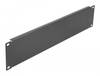 Delock 66290 19 Zoll Netzwerkschrank-Blindabdeckung 2 HE Schwarz