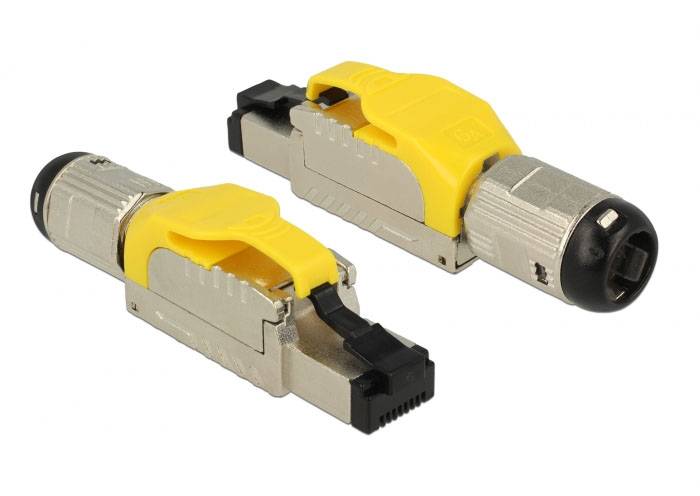DeLOCK - Netzwerkanschluss - RJ-45 (M) - 6.6 cm