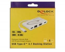 Delock USB-C® Dockingstation 87731-2