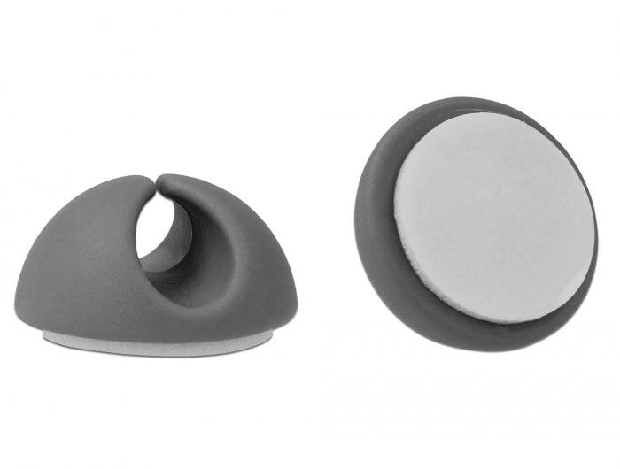 Delock Kabel-Halteclips Weiß (B x H) 29 mm x 15 mm 1 Set 18291