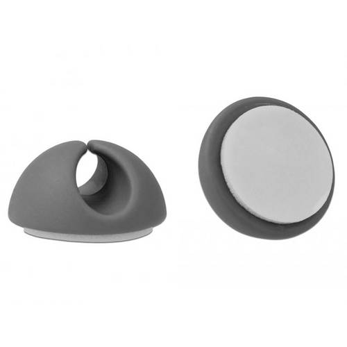 Thumbnail - Delock Kabel-Halteclips Weiß (B x H) 29 mm x 15 mm 1 Set 18291