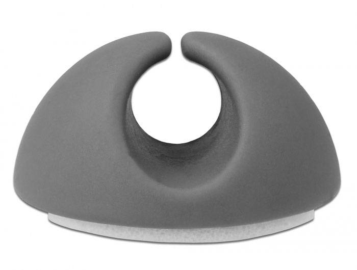 Delock Kabel-Halteclips Weiß (B x H) 29 mm x 15 mm 1 Set 18291-2