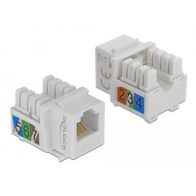 Delock 86498 RJ12-Einbaumodul Keystone Kabel 1 St.-0