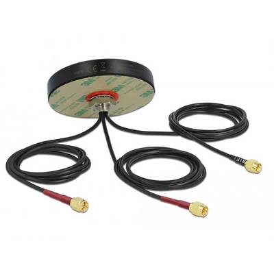 Delock LTE MIMO Dual Band WLAN 802.11 ac/ax/a/h/b/g/n Antenna - Antenne - Smart Home - 3 dBi (für 2400 MHz - 2483 MHz)-2