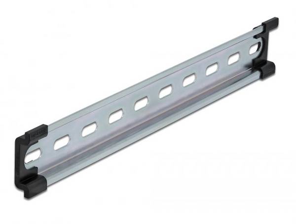 Delock 66192 66192 Hutschiene Stahl 250 mm 1 St. Box
