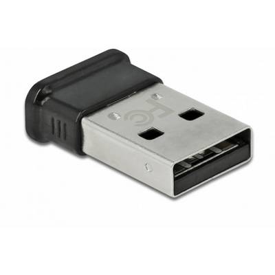 Ein schwarzer USB-Stick vor weißem Hintergrund.