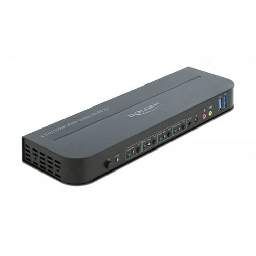 Thumbnail - Delock 11483 HDMI-Switch HDMI Tastatur, Maus, Gestensteuerung, Fernbedienung 3840 x 2160 Pixel