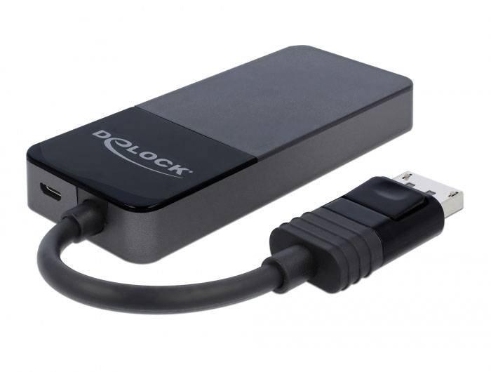 Delock 87737 DisplayPort-Splitter Schwarz-1