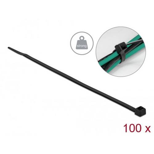 Thumbnail - Delock 19559 Kabelbinder Schwarz 100 St.