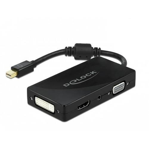 Thumbnail - Delock 62073 DisplayPort-Hub Schwarz