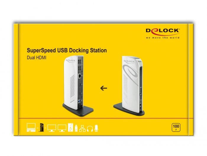 Delock Notebook Dockingstation 87771-6