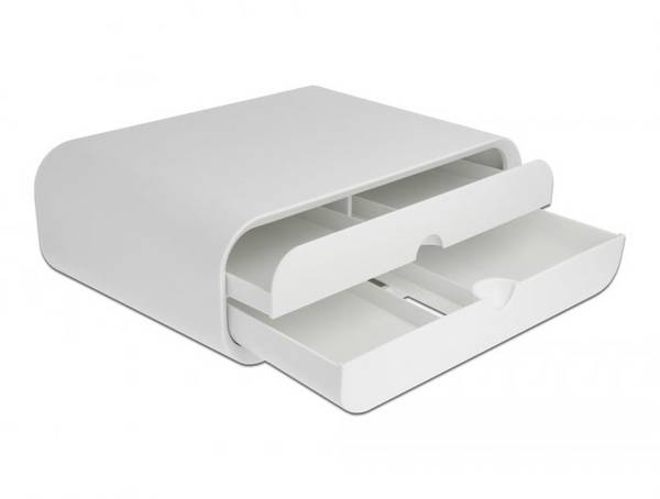 Delock 18325 Monitor-Erhöhung  Weiß