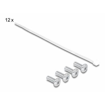 Delock 66874 Patch-Panel 254 mm (10") 1 HE Schwarz-4