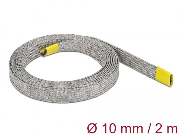 Delock 20788 20788 Geflechtschlauch Grau Kupfer 2 m 7 bis 16 mm 1 St.