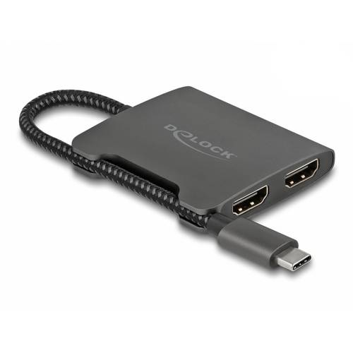 Thumbnail - Delock 87778 USB-C® (USB 3.2 Gen 2) Multiport Hub Schwarz