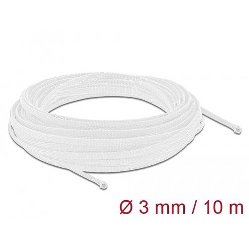 Thumbnail - Delock 20692 20692 Geflechtschlauch Weiß Polyester 10 m 1 St.