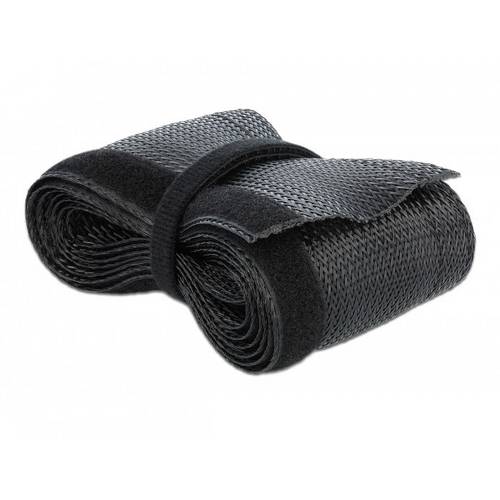 Thumbnail - Delock 19059 19059 Geflechtschlauch Schwarz Polyester 10 m 20 mm (max) 1 St.