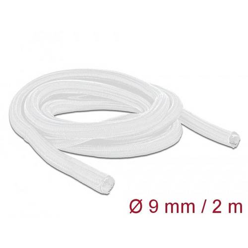 Thumbnail - Delock 20697 20697 Geflechtschlauch Weiß Polyester 2 m 10 mm (max) 1 St.