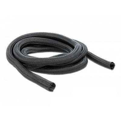 Delock 19033 19033 Geflechtschlauch Schwarz Polyester 10 m 17 mm (max) 1 St.-0