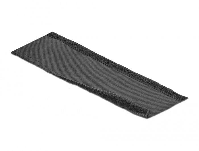 Delock Kabel-Bündelschlauch Polyester Schwarz flexibel (Ø x L) 20 mm x 10 m 10 m 19193-2