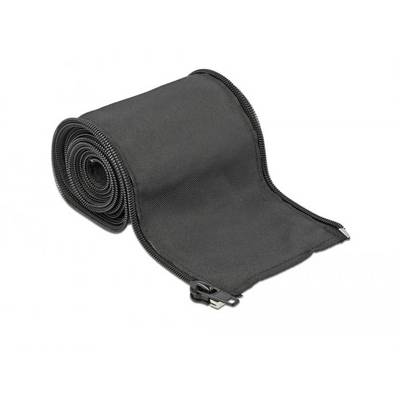Delock Kabel-Bündelschlauch Polyester Schwarz (Ø x L) 35 mm x 2 m 1 St. 19220-0