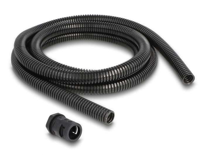 Delock 60463 60463 Kabelschlauch 15.8 mm (max) Schwarz 1 St.-1