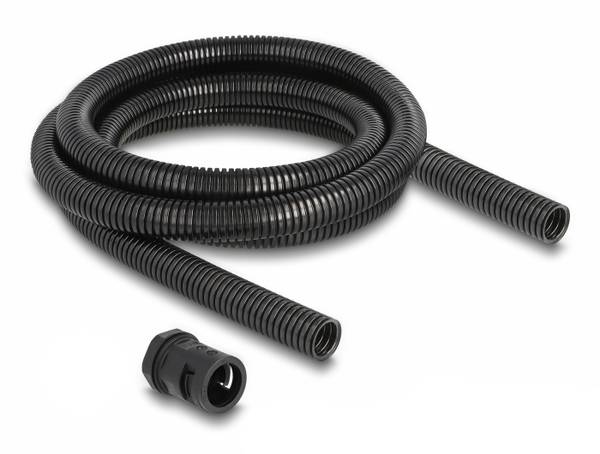Delock 60464 60464 Kabelschlauch 18.5 mm (max) Schwarz 1 St.